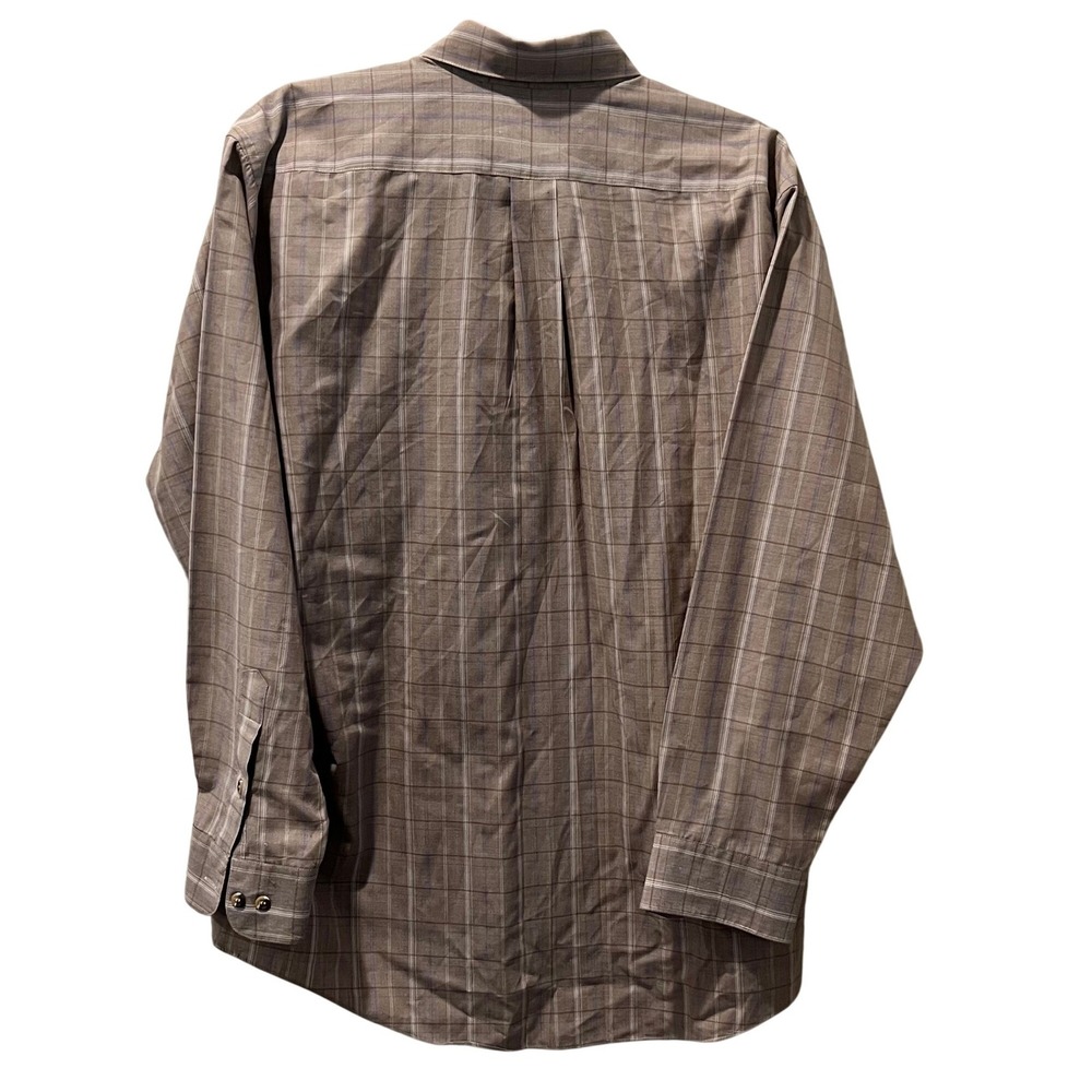 Wentworth Mens‎ Plaid Long Sleeve Button Down Shirt L Western Rodeo Barn Chore - Picture 2 of 4